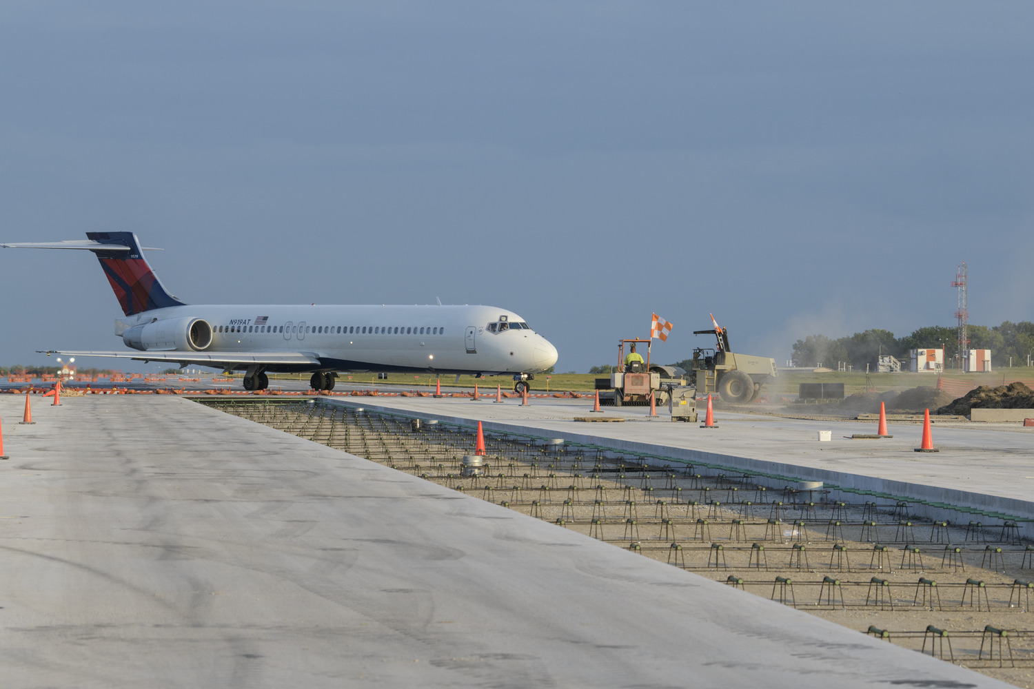 Des Moines (DSM) International Airport Intersection Construction